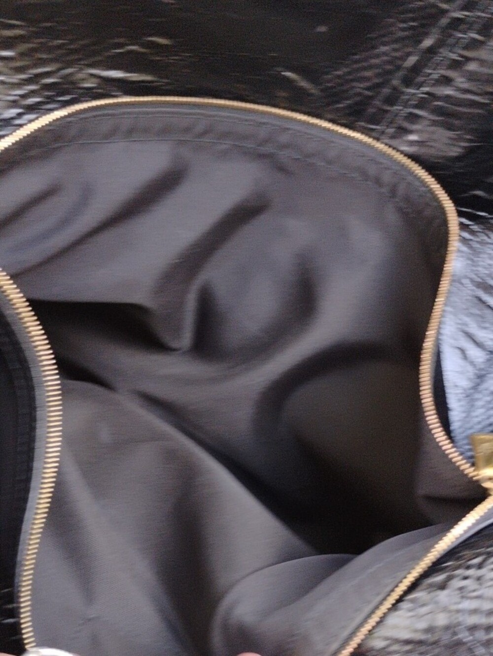 Furla 3 Compartment Snake-Print Tote Bag in Brown and Black - Picture 13 of 16